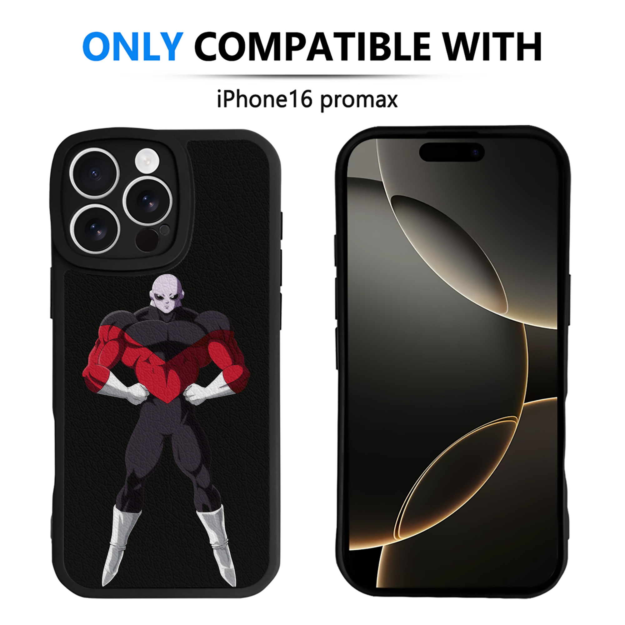 （画像用） ドラゴンボール DRAGON BALL 【iPhone 16シリーズ対応】シリコンスマホケース（レザー調） 材質：シリコン